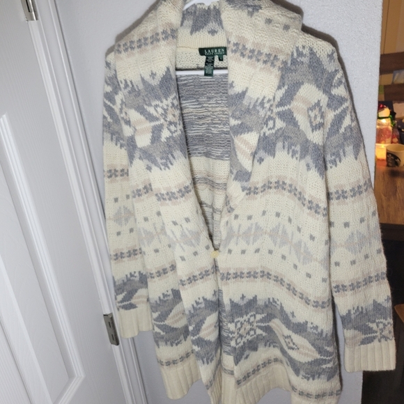 Lauren Ralph lauren knit cardigan - Picture 1 of 7